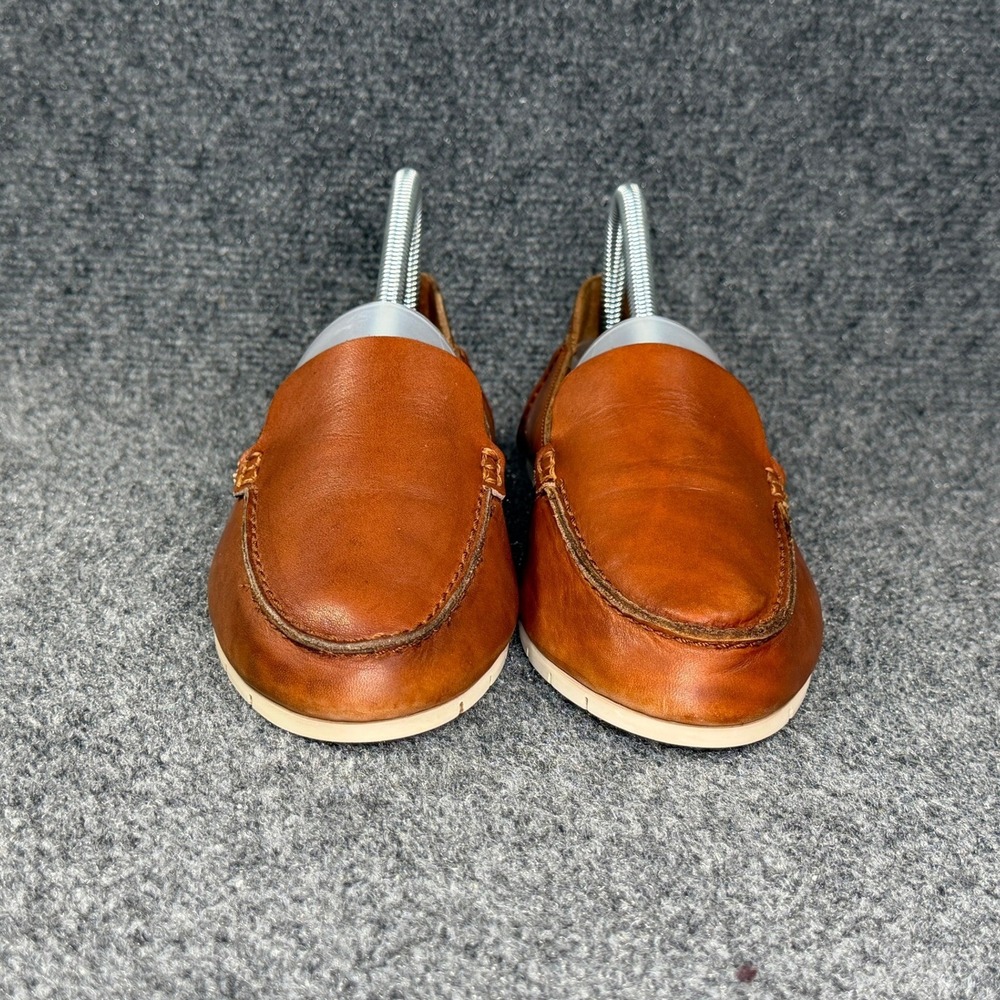 Frye Loafers Women's 8 Brown Leather Casual Flats Slip On Shoes - Picture 2 of 13